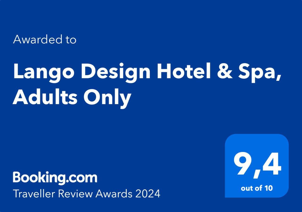 Lango Design Hotel & Spa, Adults Only Kos Exteriér fotografie